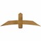Ekena Millwork Bellingham Rough Sawn Timber Gable Bracket, Western Red Cedar, 60"W x 20"H x 6"D x 6"F, 8/12 Pitch GBW060X20X0606BEL00RWR - alternate 1